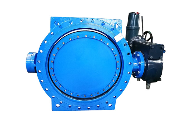 วาล์วผีเสื้อซีลนุ่มดับเบิลเอกเซนทริก พร้อมมอเตอร์ไฟฟ้า - Double Eccentric Soft Seal Butterfly Valve with Electric Actuator