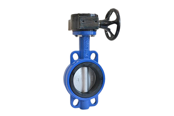วาล์วผีเสื้อวาฟเฟอร์ขับด้วยเกียร์หนอน - Worm Gear Wafer Butterfly Valve