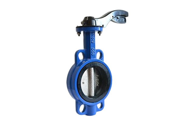 วาล์วผีเสื้อวาฟเฟอร์หมุนด้วยคานมือ - Lever Handle Wafer Butterfly Valve